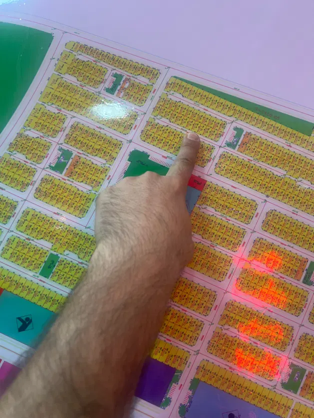 قطعه زمین مسکونی گلشهر ۱۹۰متر شمالی فاز ۷