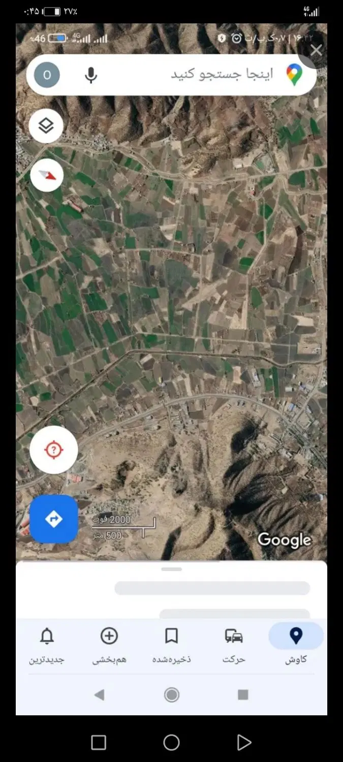 100متر خاک تازآباد پادگان