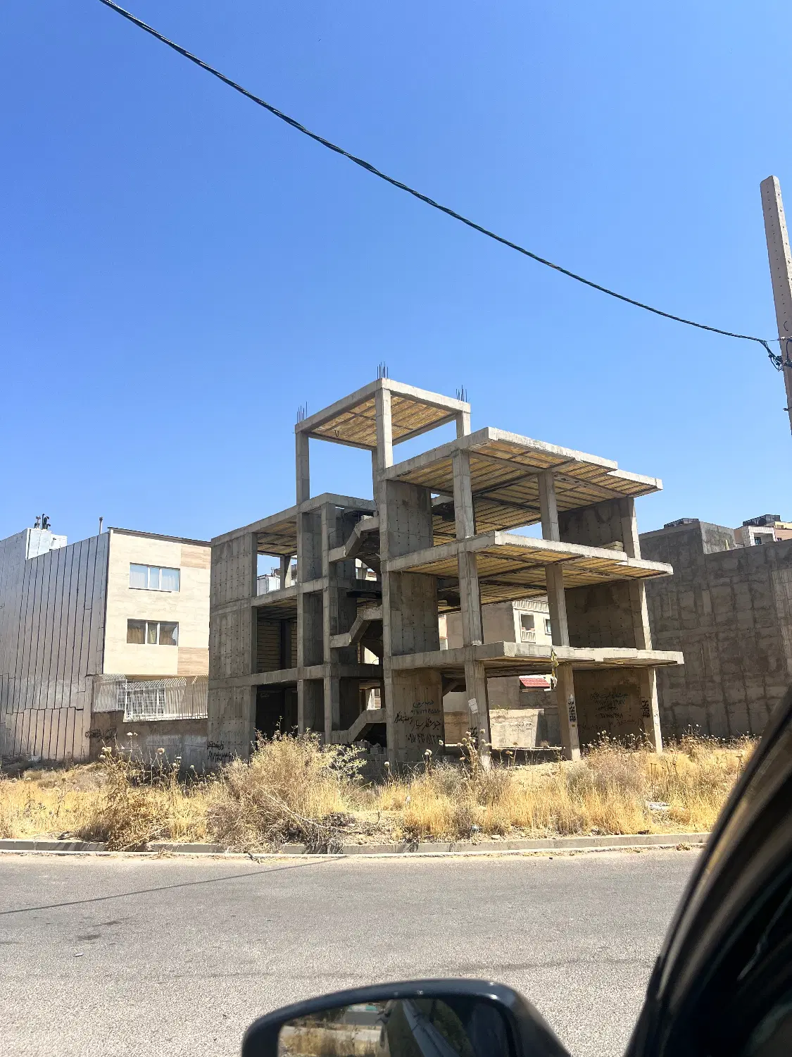 فروش اسکلت سه واحدی شهر صدراا