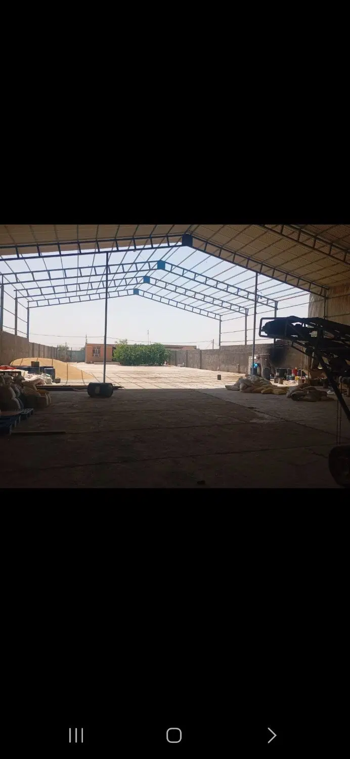 فروش ۱۵۰۰ متر  صنعتی سوله و سایت اداری کامل