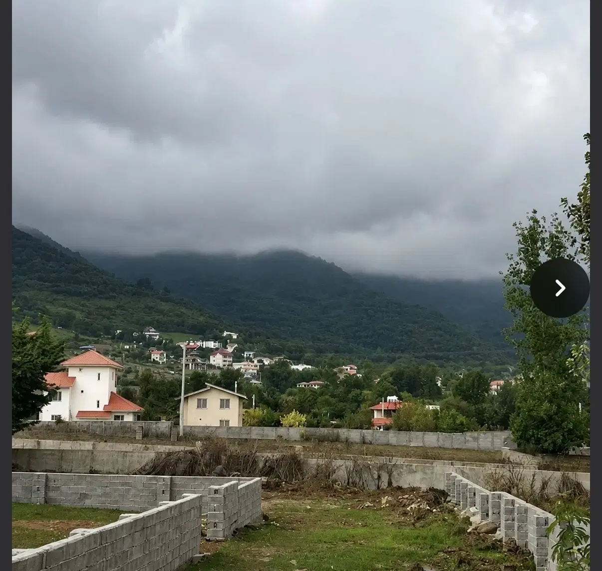 زمین ۲۵۰ متری کلاردشت