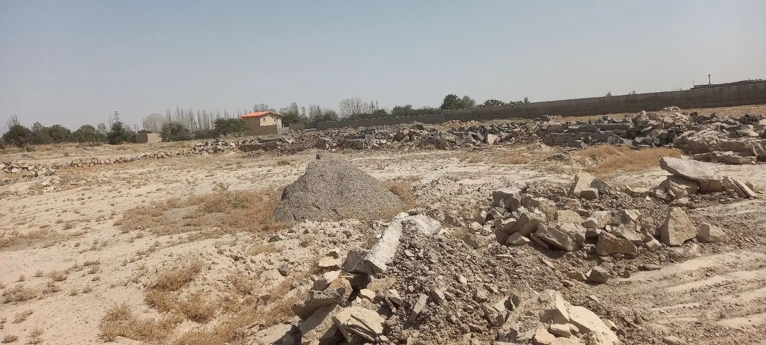 زمین ۵۰۰ متر دو قطعه کنار هم