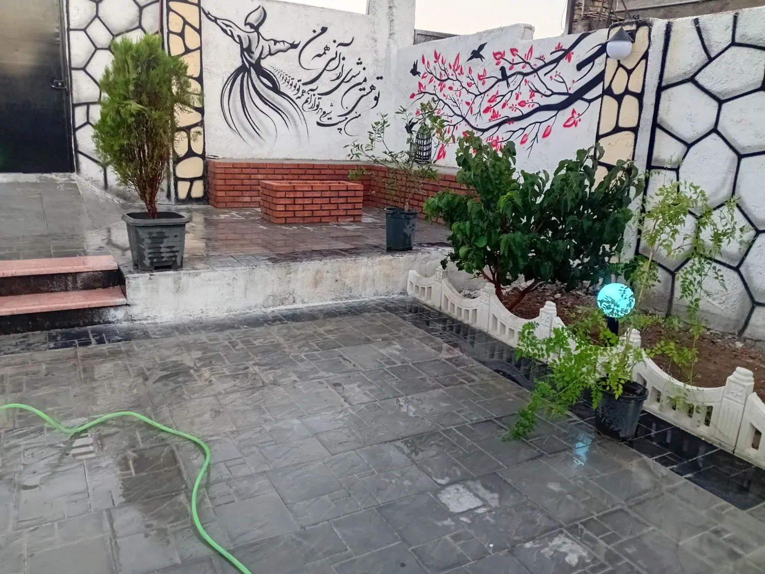 باغچه نقلی ۲۸۰متری