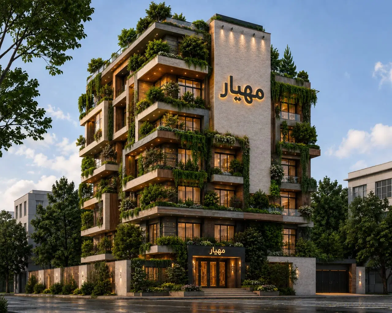 اپارتمان ۱۰۳ متری کوروش