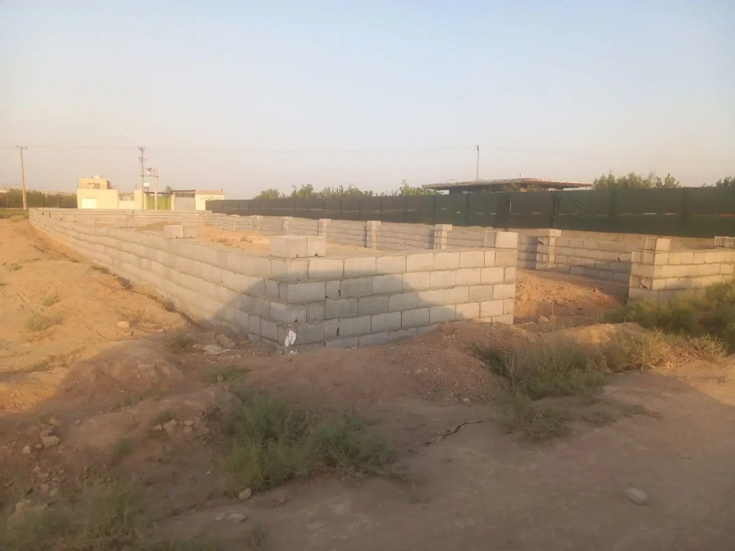 چهاردیواری باغی یا کارگاهی