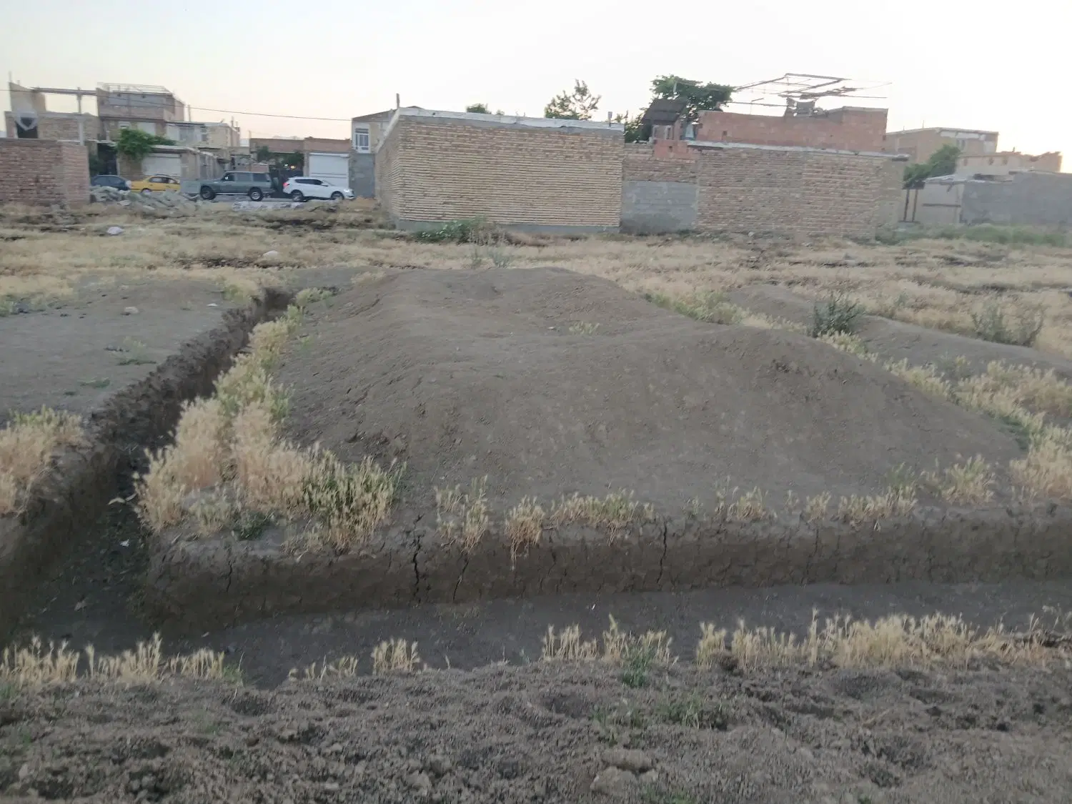زمین خالی ثبت شده در سامانه .