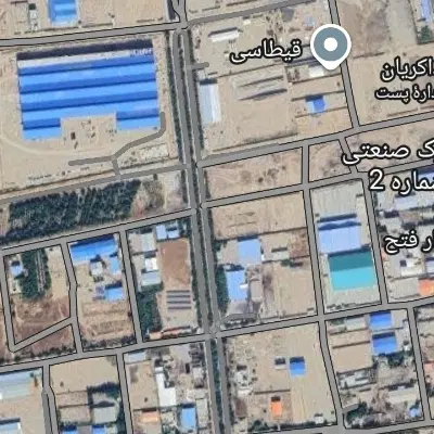 زمین در شهرک صنعتی اندیمشک ۲