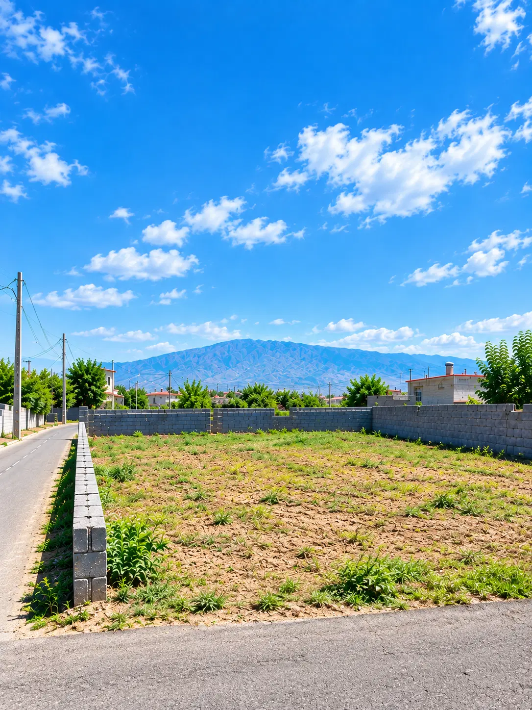 زمین 500 متری روستای باغو
