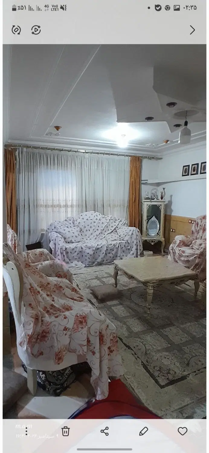 ویلایی۱۸۰متر ۳خواب خ ازادی سعدی۲۲