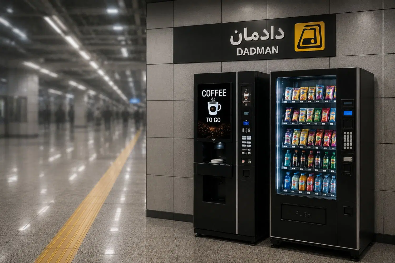 اجاره فضای مناسب دستگاه وندینگ مترو دادمان