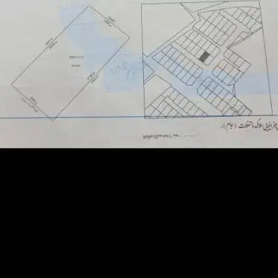 فروش فوری زمین مسکونی درب به حیاط