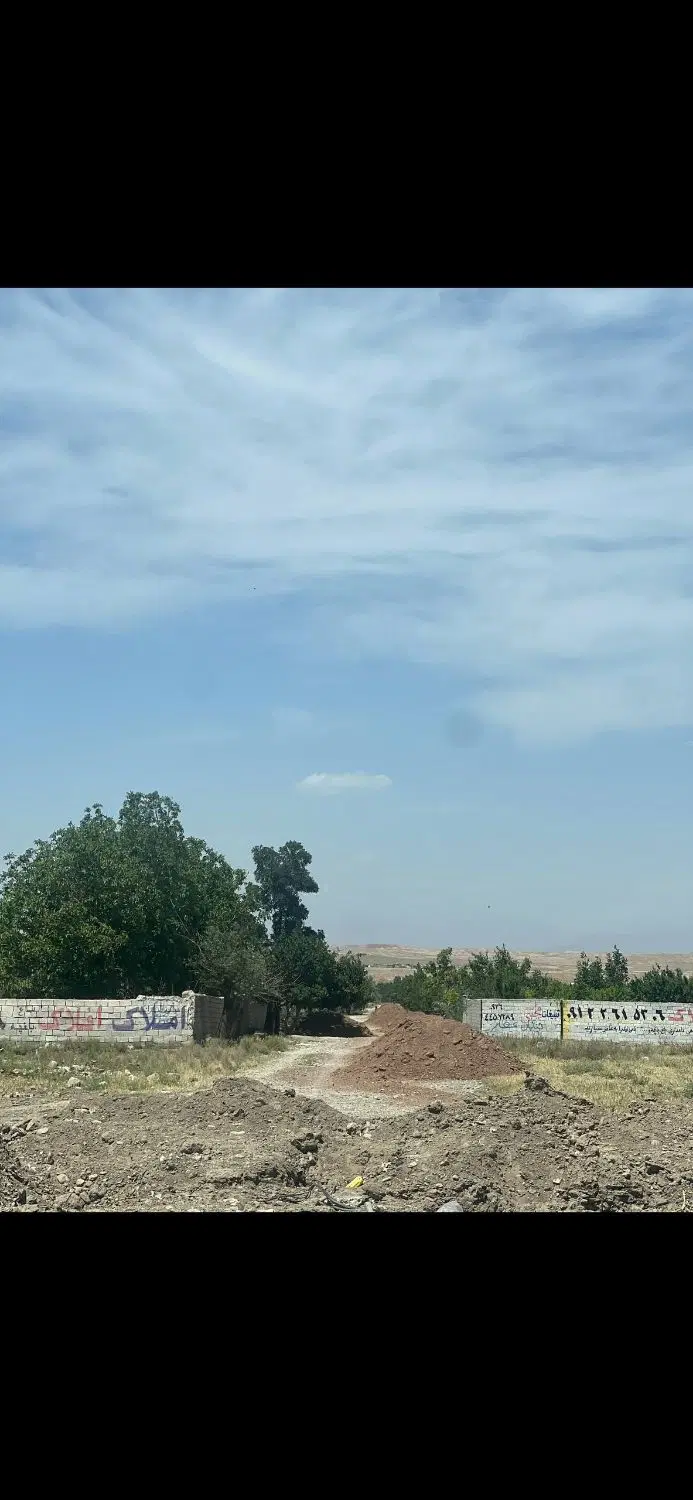 فروش  چهار دیواری باغچه