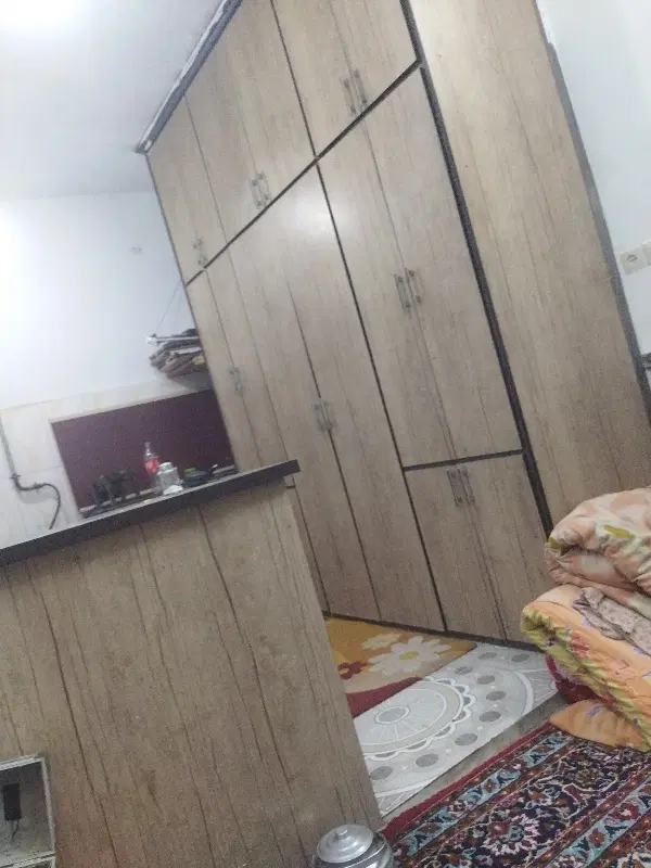 اجاره سوییت پنجاه متری  کابینت دار حمام رختکن