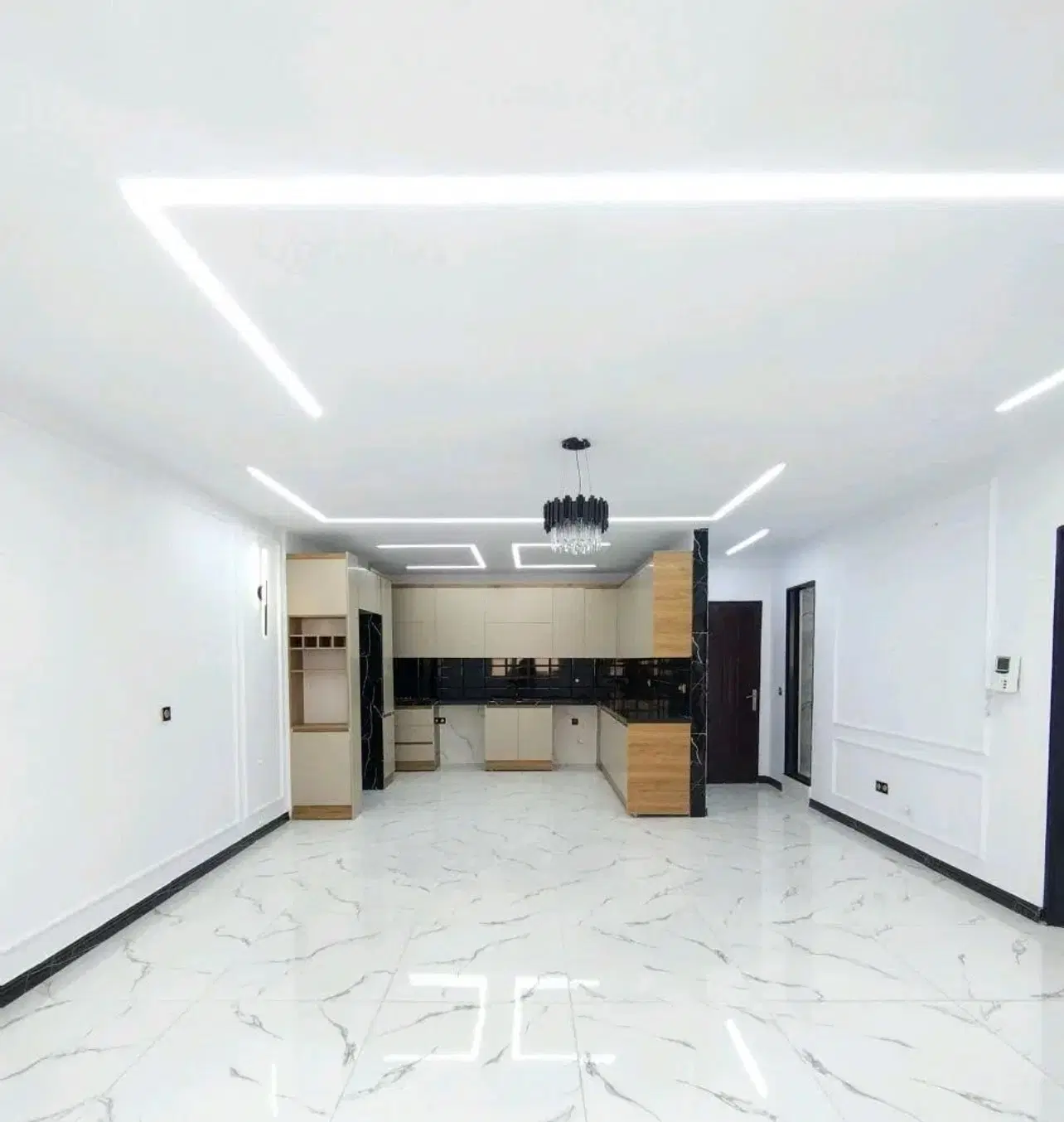 ۶۵متر_دوخواب تخت خور_روبه افتاب_pسندی_خوش نقشه