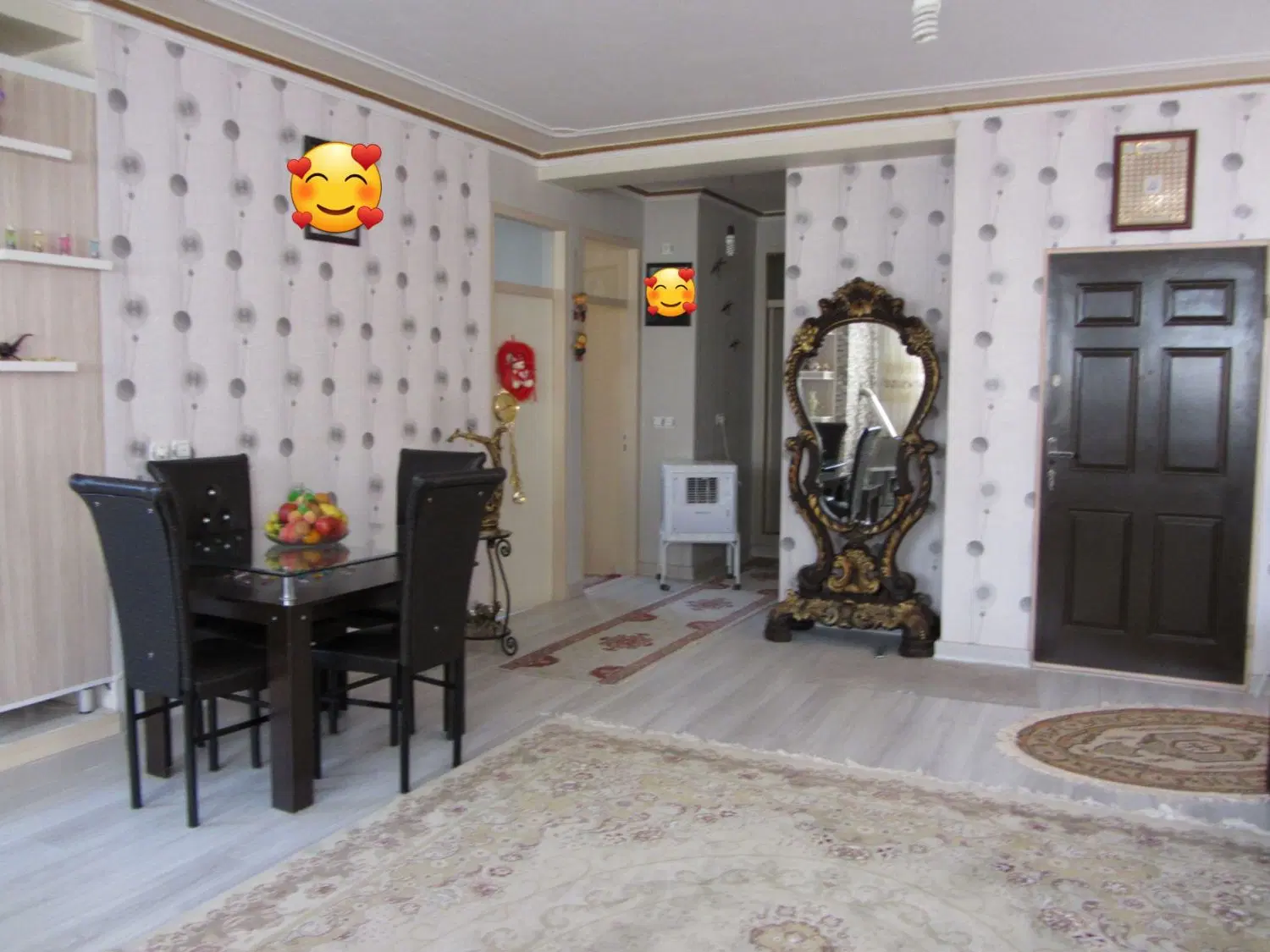 باغمیشه ۹۵متر طبقه ۲ پارکینگ دار تک واحدی