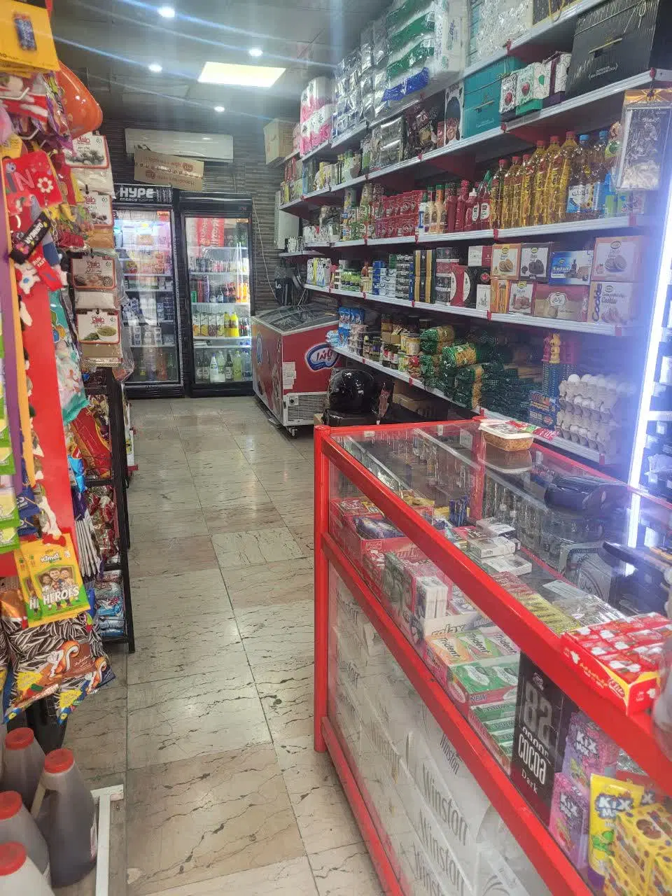 ۲۰متر تجاری  برایه سوپر مارکت داری جواز