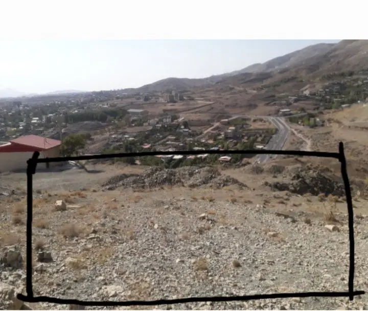 ۴۵۰مترمربع زمین 3نبش شهرک گلها