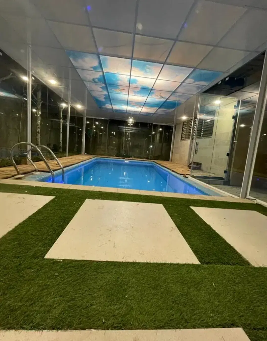 استخر اب گرم زردنجان اجاره کوتاه مدت