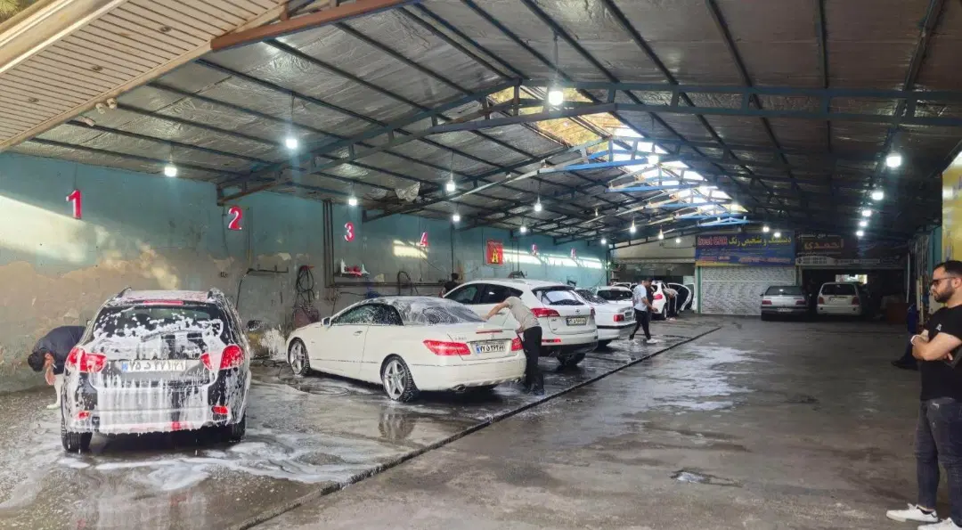 کارواش ۵۰۰ متری در اردبیل