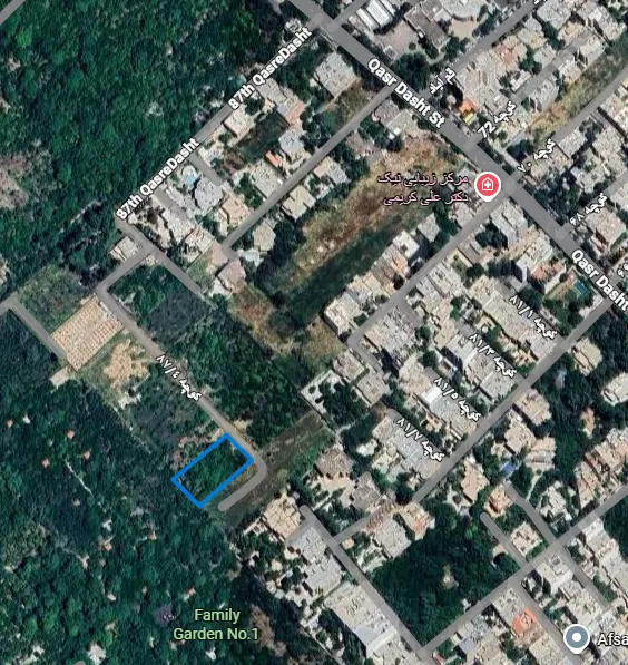 1520 متر باغ، کوچه 87 قصرالدشت، روبرو قم آباد
