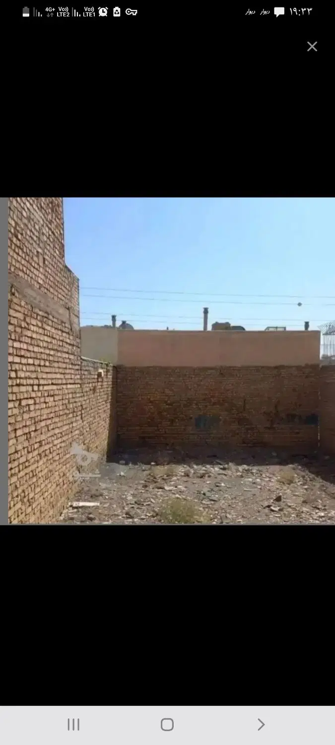 ۵۰ گز زمین جاده قدیم اهواز،روبروایستگاه برق