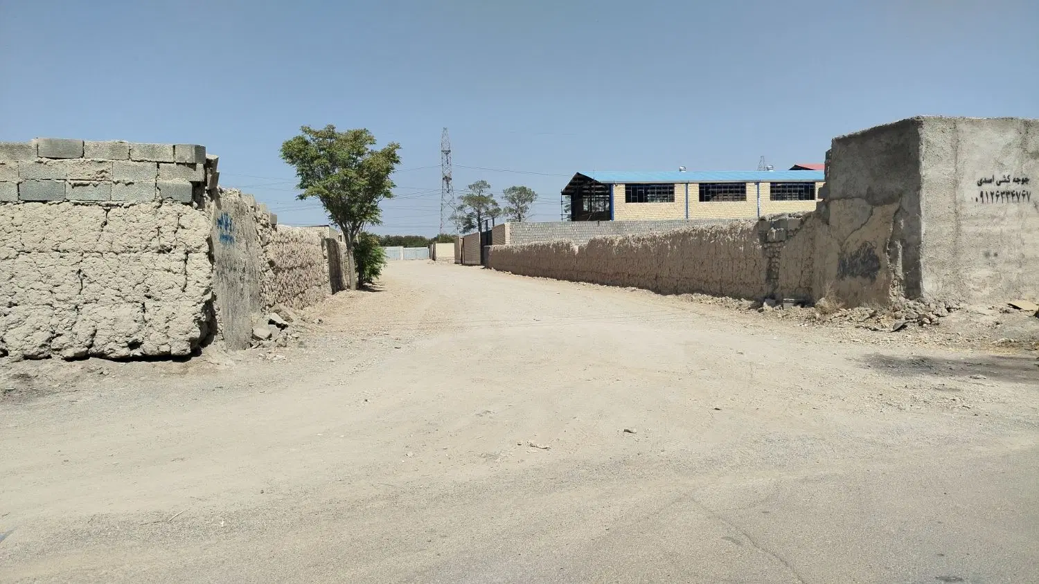 زمین صنعتی پاسارگاد کاظم اباد