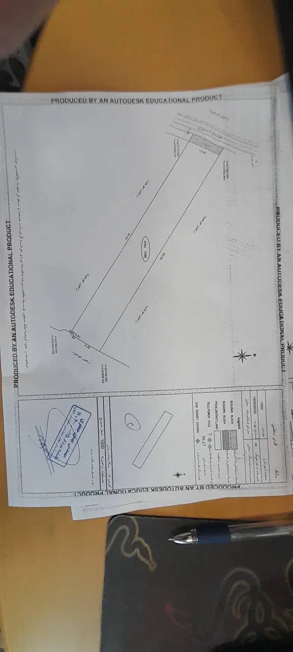 زمین 1000 متری در روستای سلوش