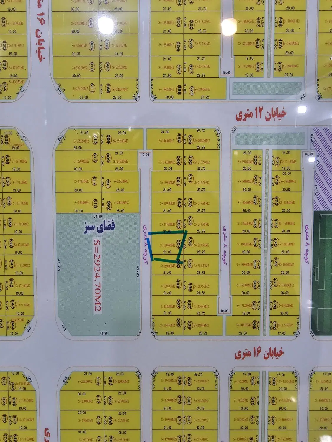 فروش زمین آماده ساخت با پروانه 3 طبقه