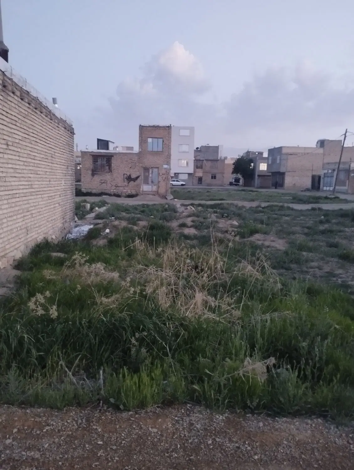 زمین حسن اباد۱۰۰ متر
