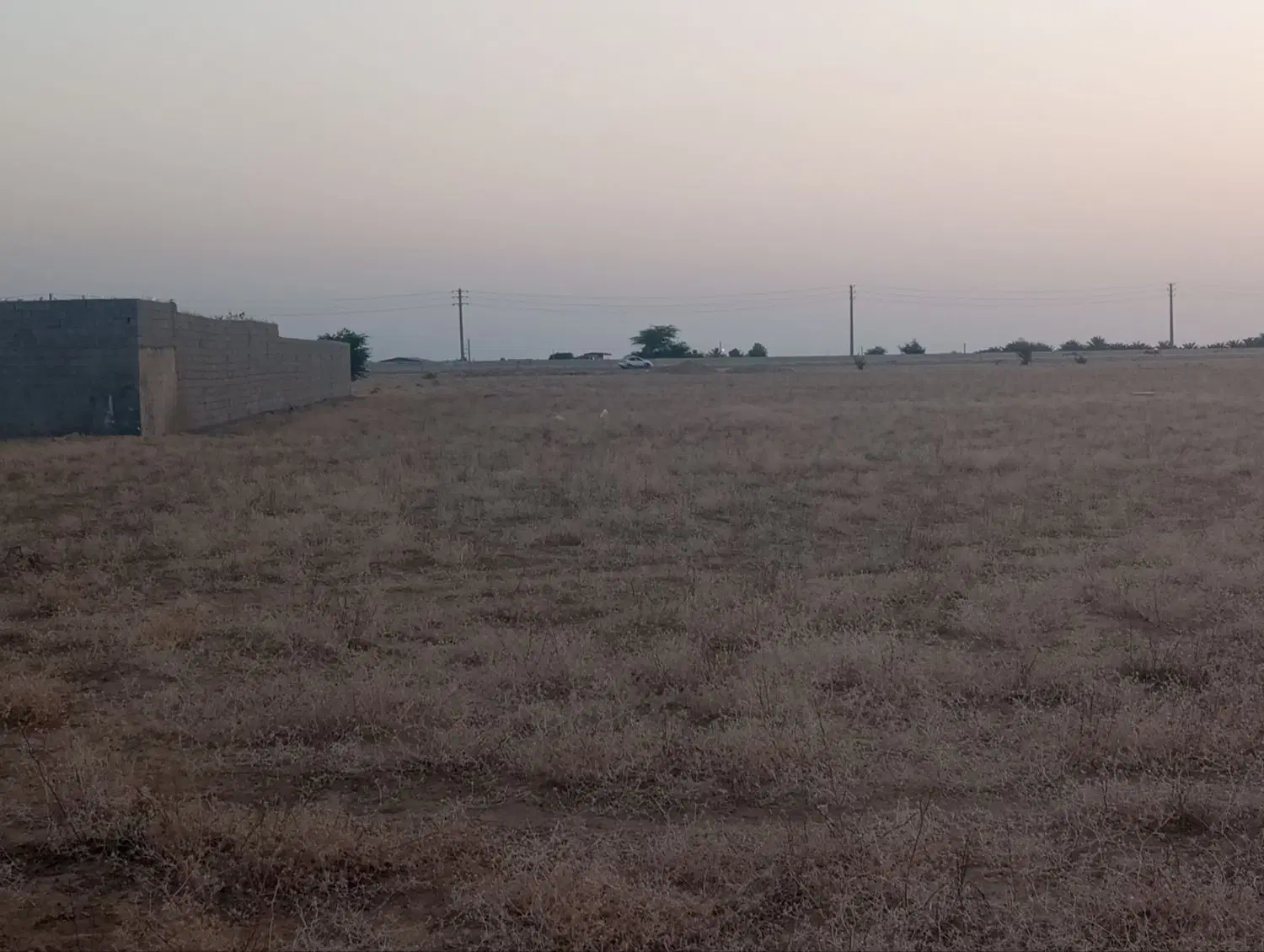 زمین ۱۰۰۰متری جاده سپاه