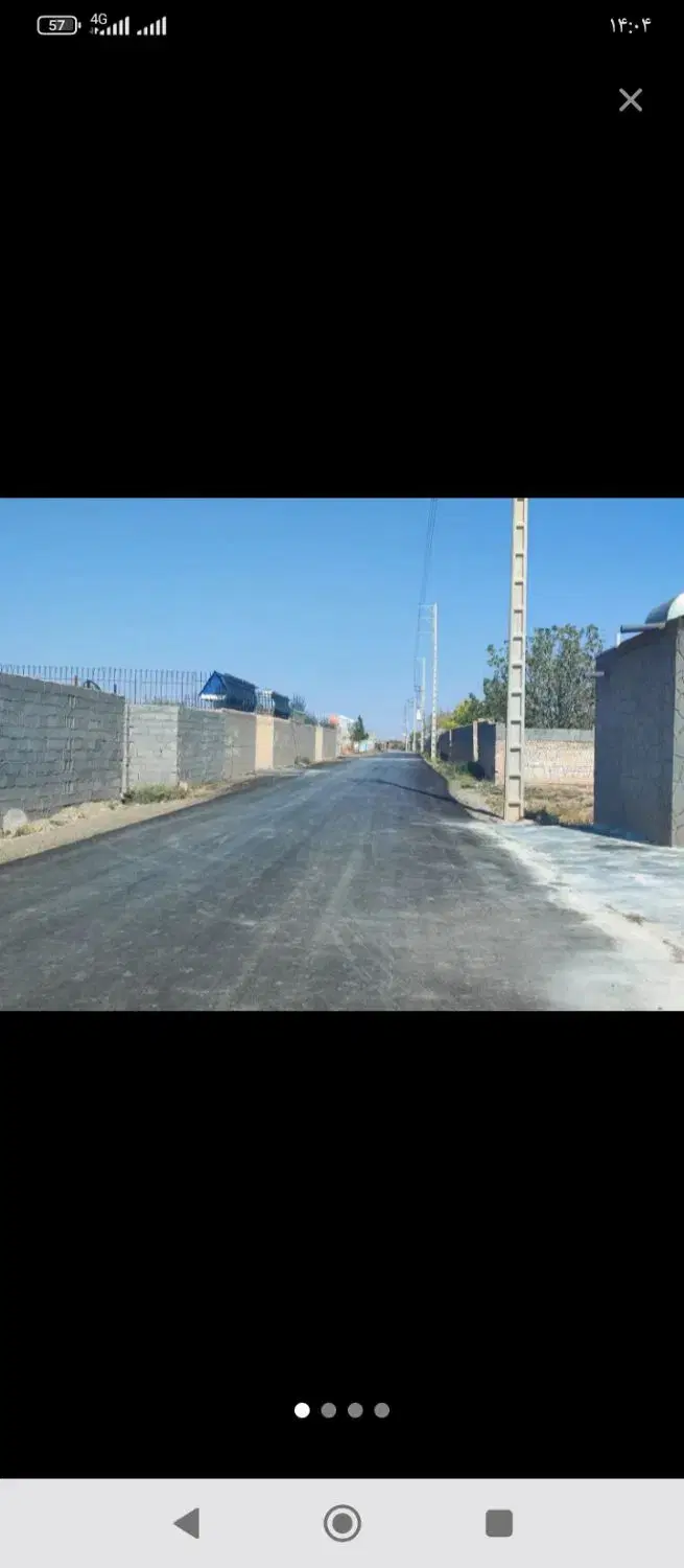 ۸۵۰ متر زمین باغ ویلا با قیمت استثنایی