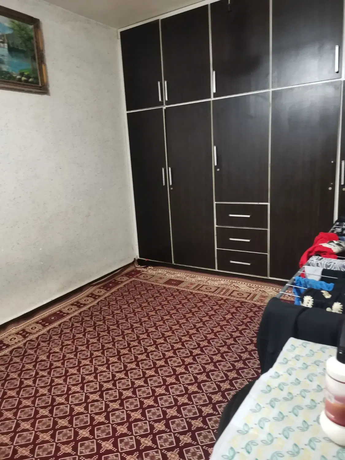 همکف پارکینگ کرکره حیاط خلوت نما سرامیک