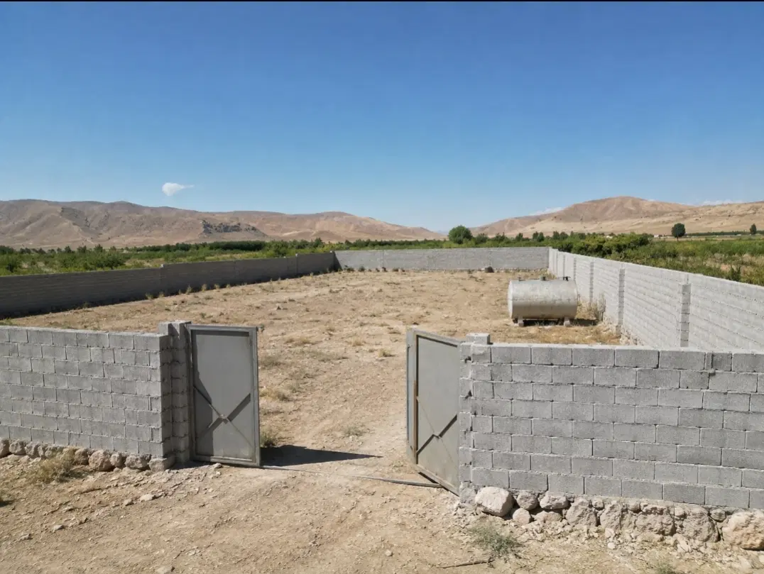 فروش اقساطی زمین با وام آماده بانکی.نزدیک گلبهار