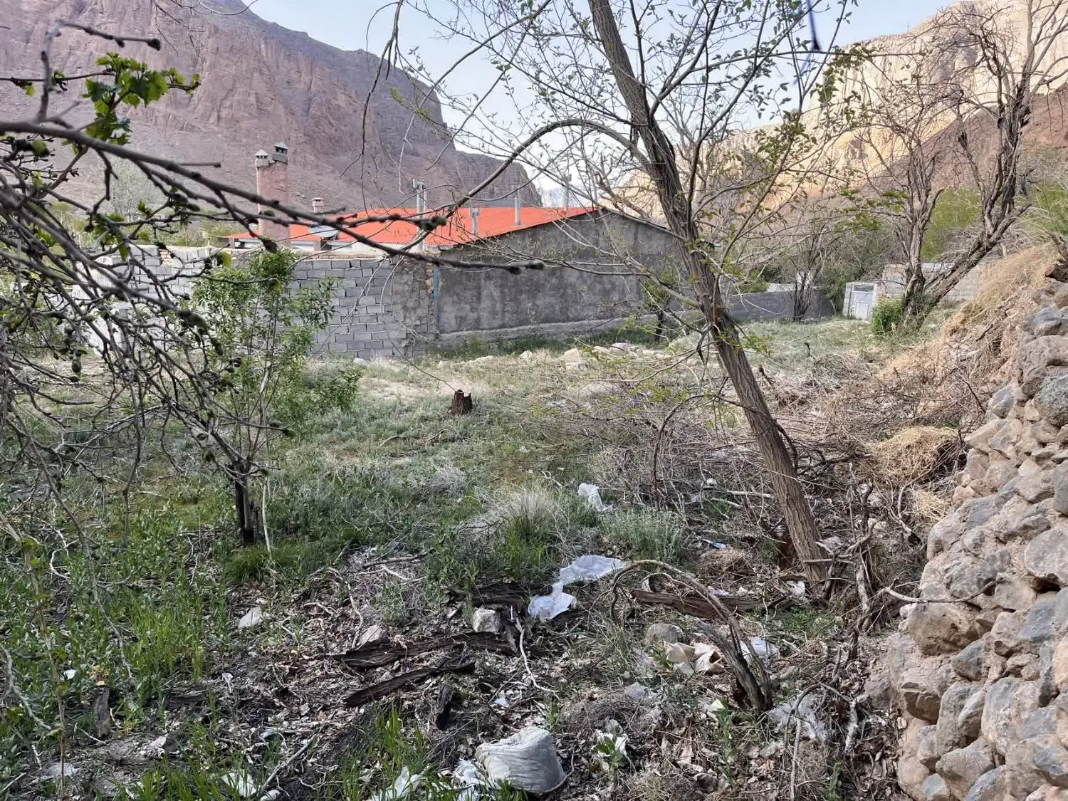 زمین روستا گل افشان
