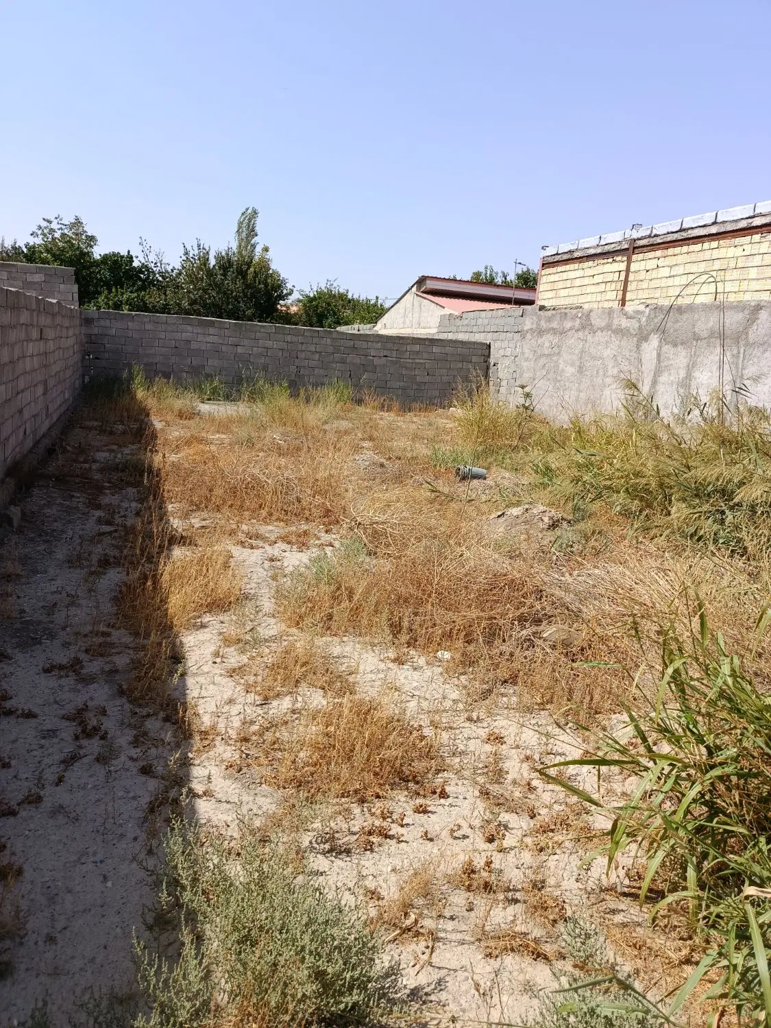 زمین مناسب باغچه 300 متری