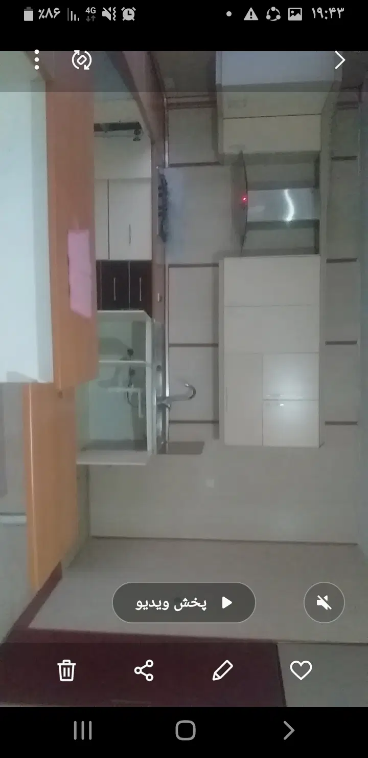 ۱۰۰متری دو خوابه تک واحدی
