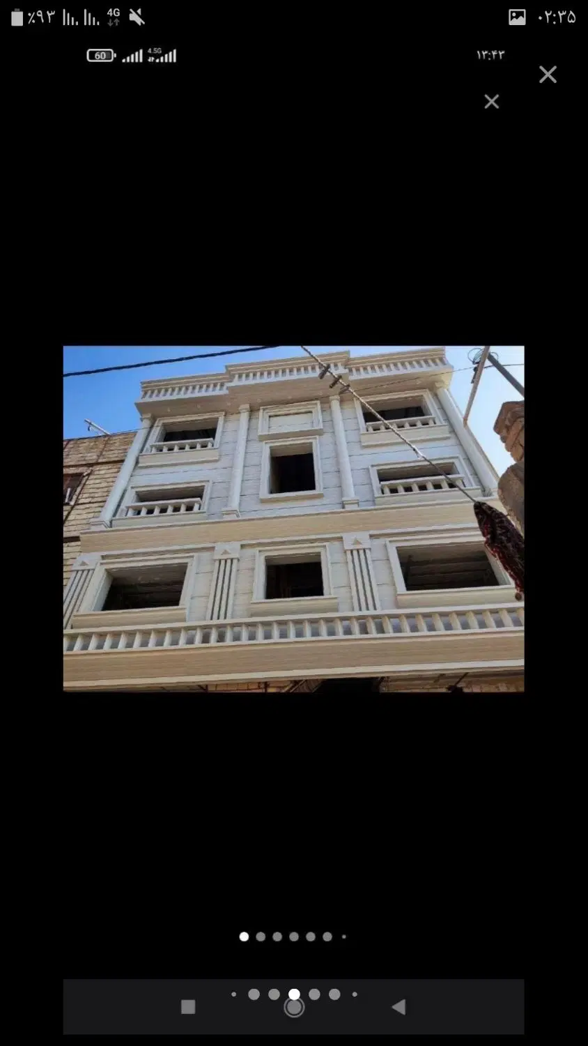 اپارتمان ۸۰ متری طبقه +۱