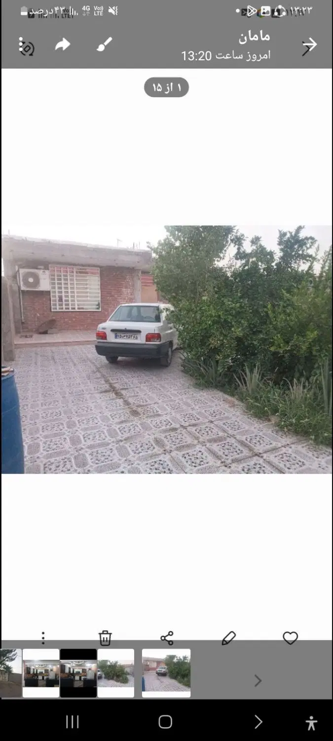 خانه فروشی با زیر بنا ۱۲۵متر