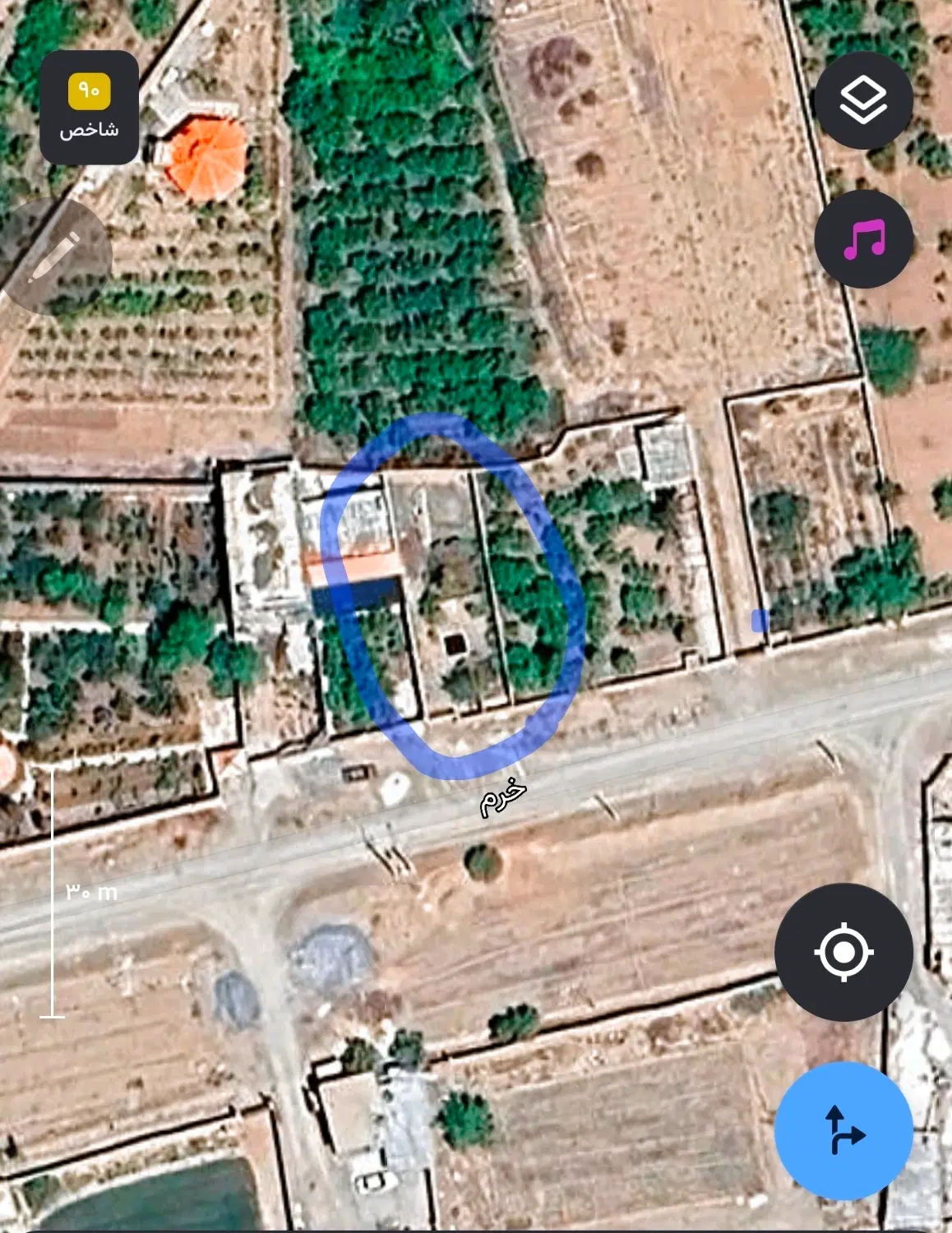 زمین باغی