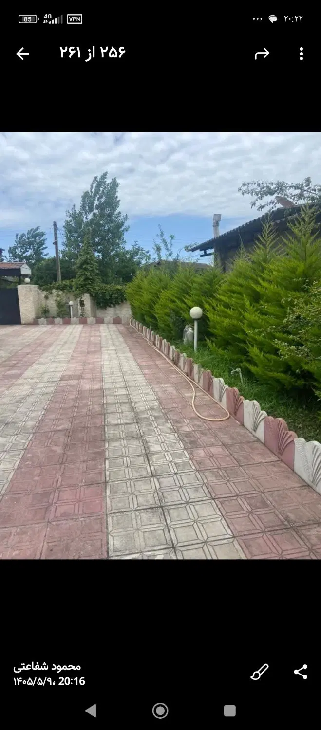 340متر زمین 130متر بنا