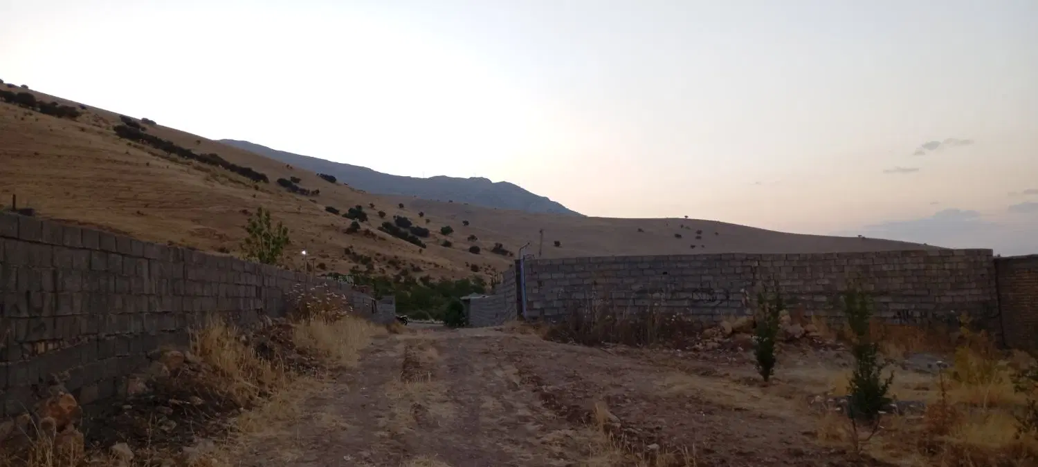 زمین باغی در جاده حمزه علی بغل سفرخونه گلونی