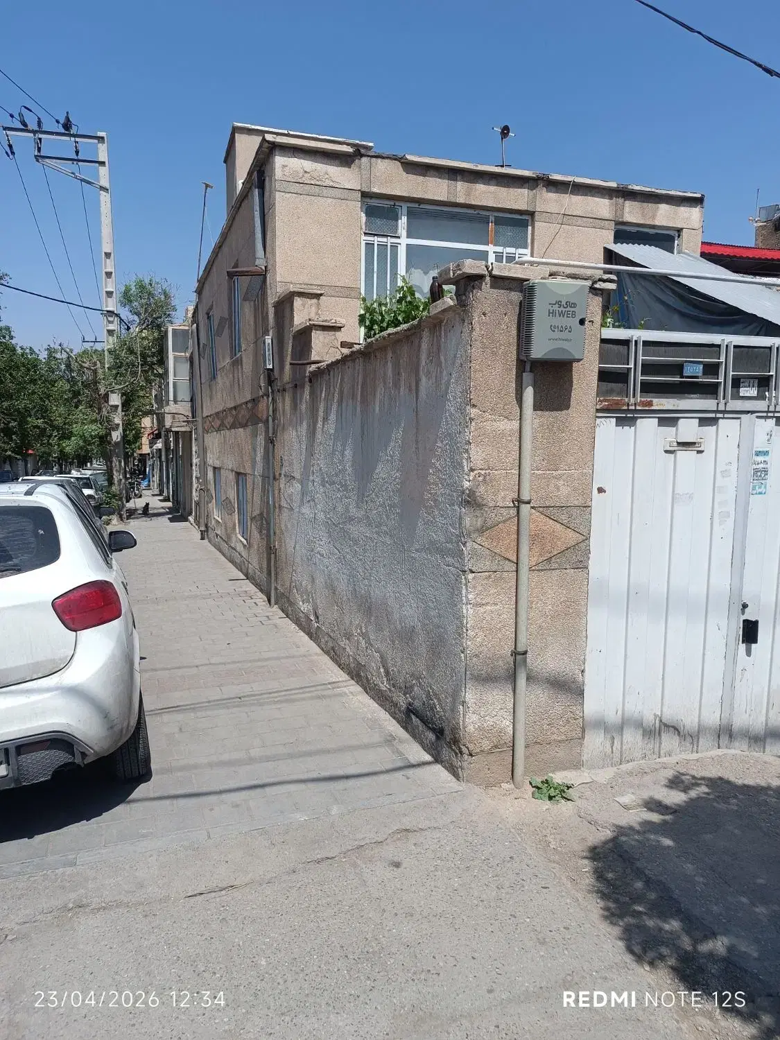 خانه ویلایی دو طبقه سند شش دانگ نبش چهارراه