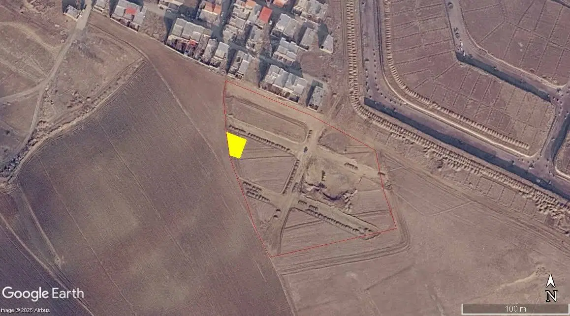 زمین دادگستری آبشناسان خ پیام