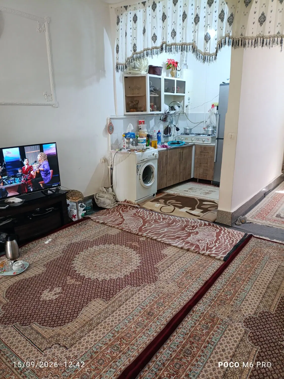 حیاط کوچک نقلی