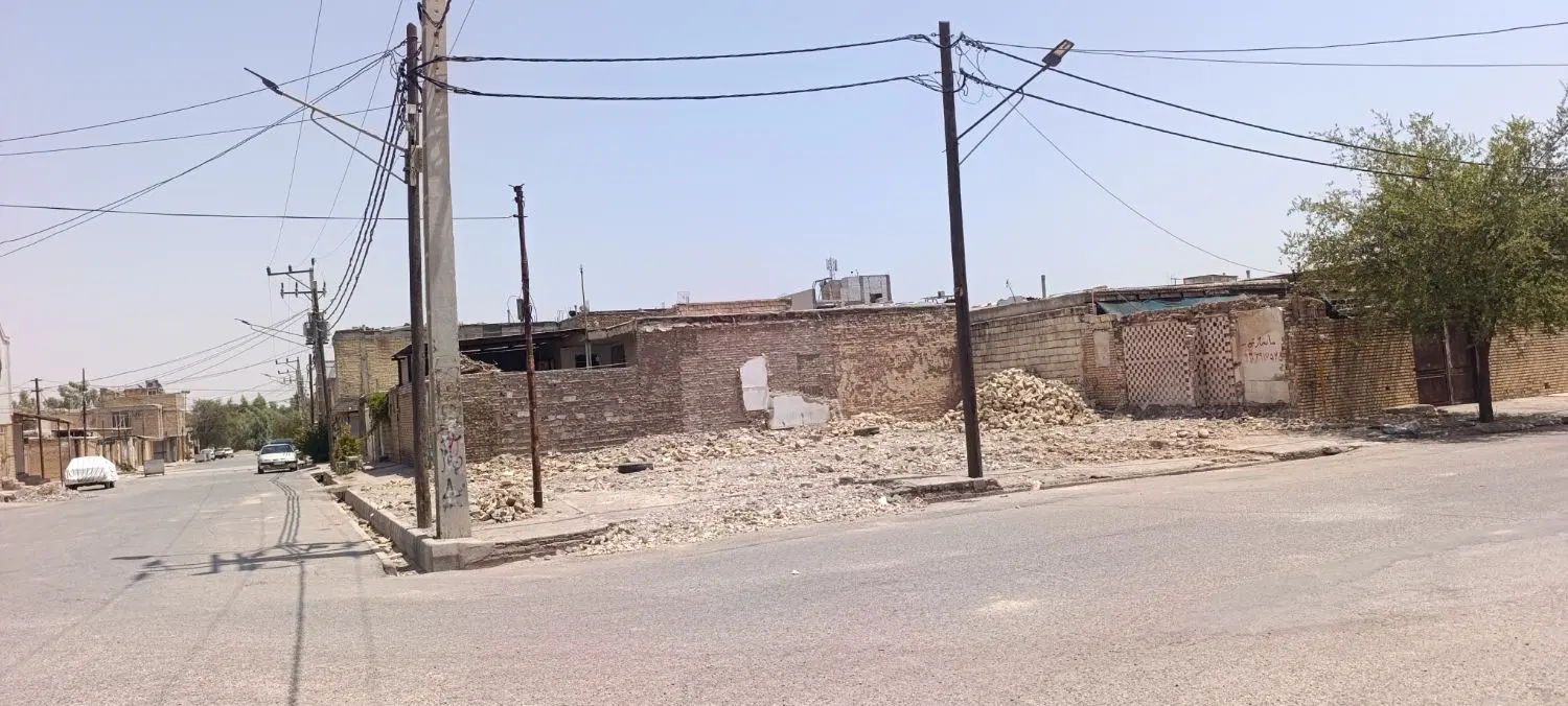 زمین دونبش مهاجرین خ اصلی