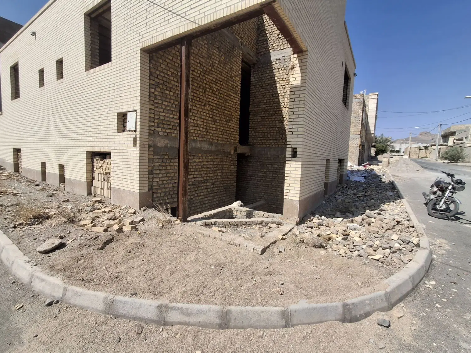 زمین نیمه ساز اسلامیه شهرک جدید دونبش