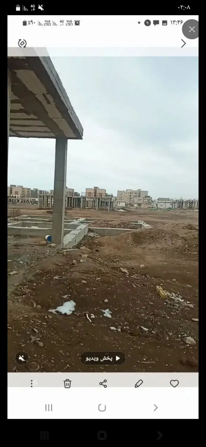 220متر زمین مسکونی در بینالود