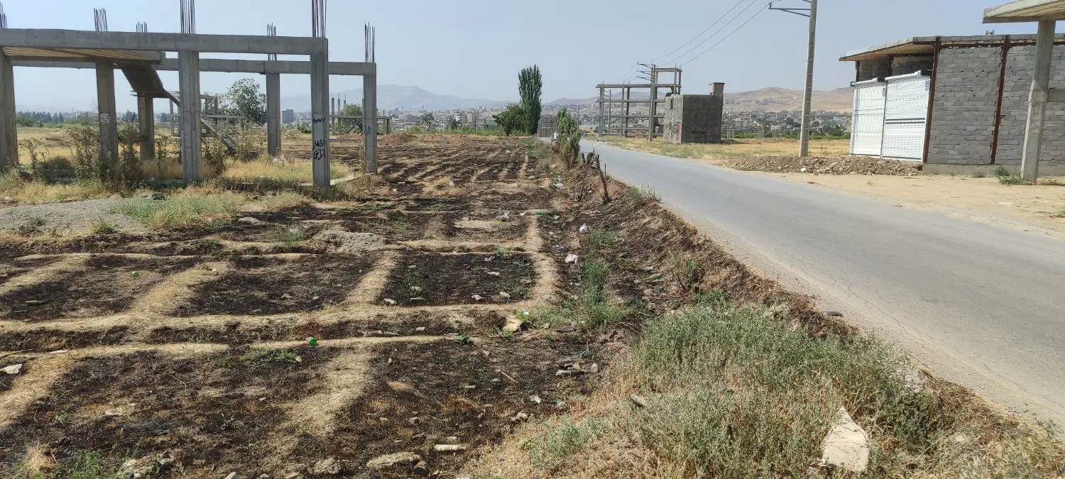 زمین تجاری بر خیابان  دو کله