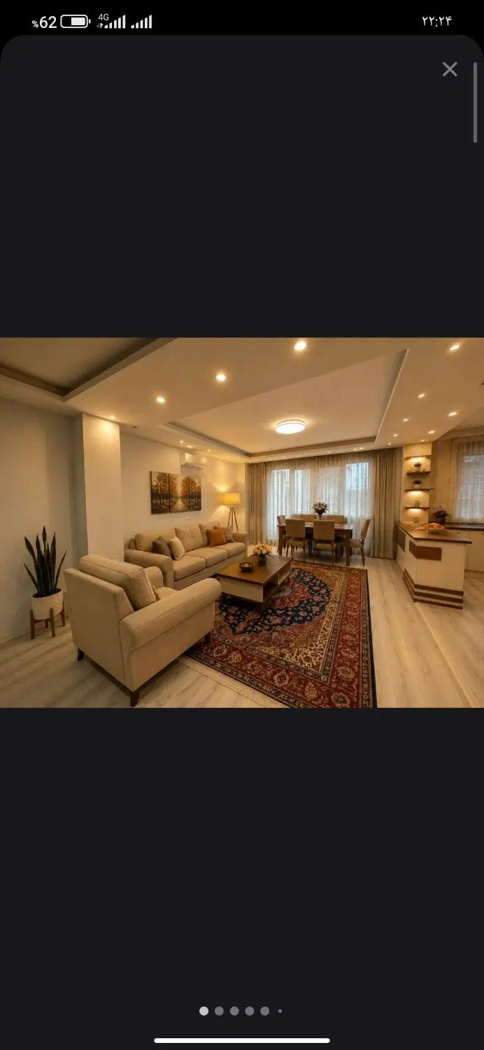کرمانی ۲۲۰ متر ۳ خواب تک واحدی نوساز