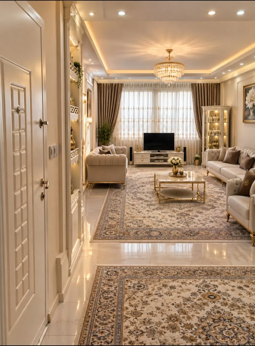 ۱۶۰متر_قابلیت۳خواب_تک واحدی_پارکینگ_ آسانسور